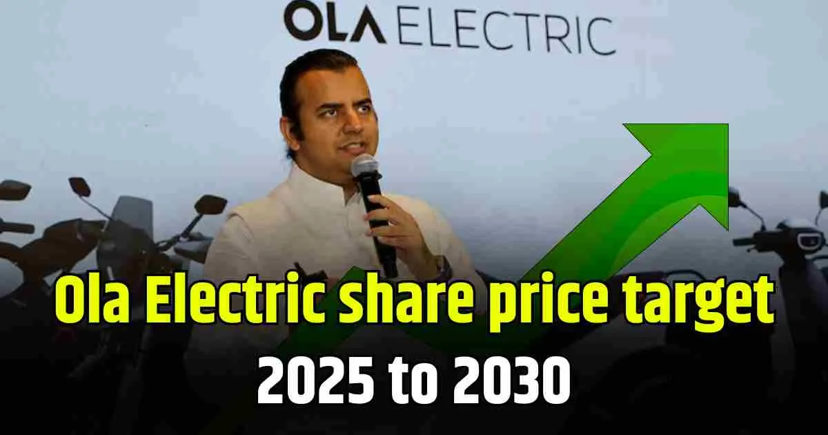 Ola Electric share price target 2025 to 2030Ola Electric share price target 2025 to 2030