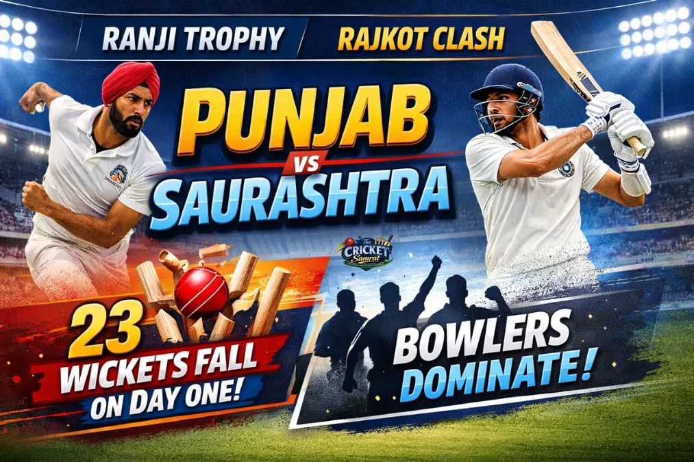 Ranji Trophy Punjab vs Saurashtra
